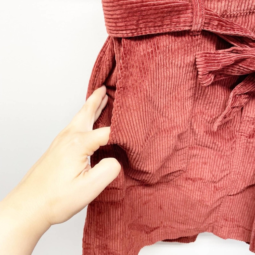 American Eagle Paperbag Waist Mini Skirt Small - Picture 3 of 14